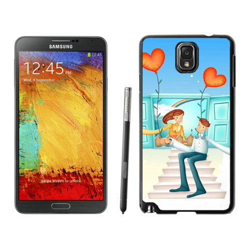 Valentine Lovers Samsung Galaxy Note 3 Cases DVH - Click Image to Close